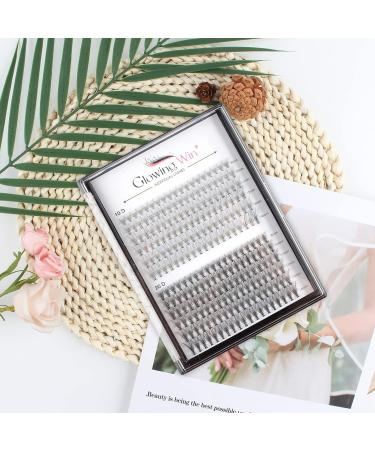 Glowing Win Individual False Eyelashes - Cluster Lashes 228 PCs DIY Extensions (0.07C 10D+20D Mix 8-14mm) | Premium Artificial Eyelash Extensions - Buy Online on SooperMarket.com