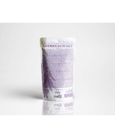 Relaxing Lavender Bathing Salt - 250g - Soothing Spa Essential for International Shipping - Buy Online on SooperMarket.com