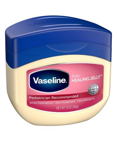Vaseline Petroleum Jelly for Babies | Hypoallergenic Skin Care for Dry Skin & Diaper Rash - 13 oz - Buy Online on SooperMarket.com
