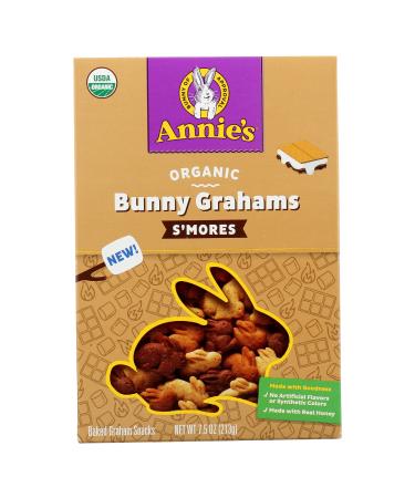 Annie's Organic Bunny Grahams, Smores, 7.5 oz