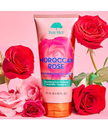 Tree Hut Moroccan Rose Moisturizing Body Lotion - 8.5 fl oz | Hydrating & Nourishing | International Shipping Available - Buy Online on SooperMarket.com