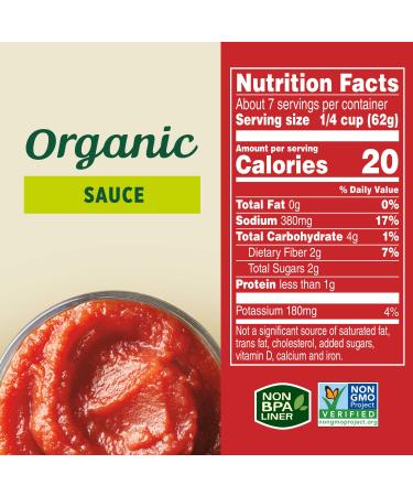 Hunt's Organic Tomato Sauce 15 oz 12 Pack - Keto Friendly | Buy Online - Buy Online on SooperMarket.com