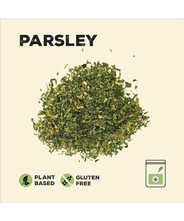 Nature Kitchen Parsley Herbs 125G - Gluten-Free Vegan Seasoning for Everyday Cooking, Marinades, Sauces, Frying, Baking, Grilling - Buy Online on SooperMarket.com