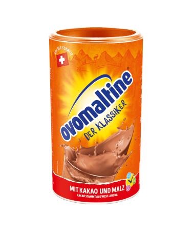 Ovomaltine cocoa powder with the unique taste of malt and high -quality cacao sustainable - for hot chocolate (1 x 500g) 500 g (1 Pack)