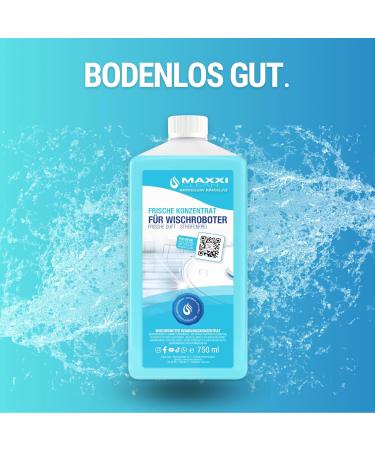 Maxxi Clean Floor Cleaner 3x750ml - Universal Wiping Fluid for Soil Parquet & Tiles | Ideal for Wiping Robots | Fresh Fragrance - Buy Online on SooperMarket.com