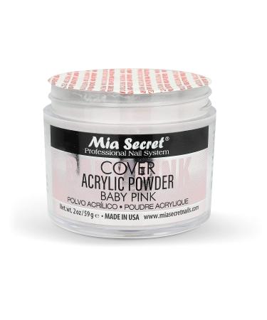 Mia Secret Cover Baby Pink Acrylic Powder - 2 oz | Professional Grade - Buy Online on SooperMarket.com