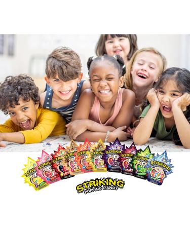Striking Popping Candy Pineapple Flavour 15g (Pack of 4) - Buy Online on SooperMarket.com