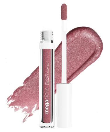 wet n wild Mega Slicks Lip Gloss | Long Lasting | Hyaluronic Acid | High Shine | Red Past Curfew Past Curfew 1 Count (Pack of 1)