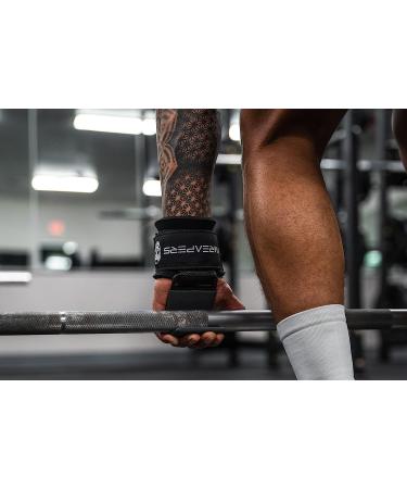 Gymreapers Weight Lifting Hooks - Heavy Duty Power Wrist Straps for Deadlifts, Pull Ups, Shrugs - Men and Women Gym Gloves (Gray) - Buy Online on SooperMarket.com