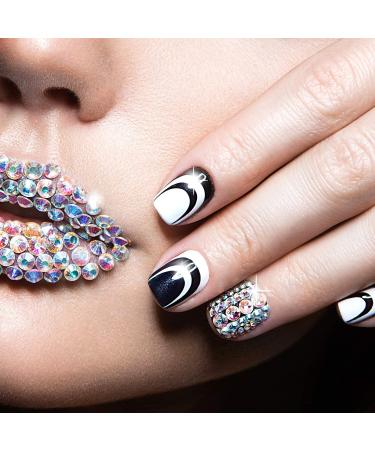 CoralBeau Nail Art Kit with Rhinestones - Teen Gift Set with 4 Nail Polishes, Decor Tools, Extensions, and Rhinestone Gems - Buy Online on SooperMarket.com