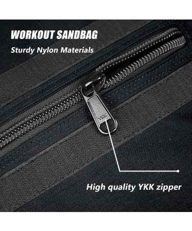 LILYPELLE 200LB Heavy Duty Training Sandbag for Fitness, Cross Training, Military Conditioning - Black - Buy Online on SooperMarket.com