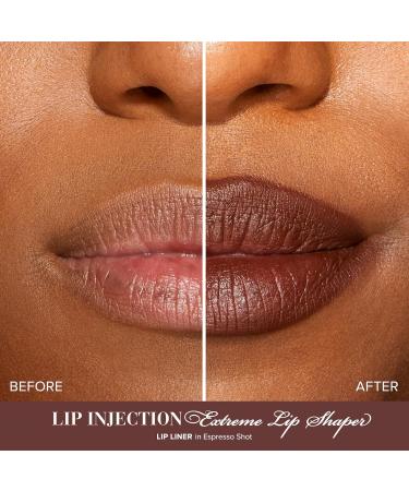Too Faced Lip Injection Extreme Lip Shaper - Plumping Lip Liner in Espresso Shot (0.01 oz) | International Shipping Available - Buy Online on SooperMarket.com