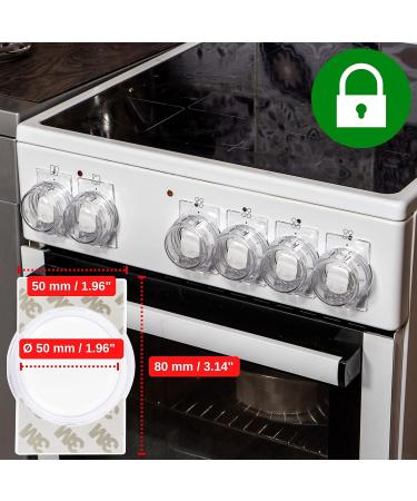Buy Herd Button Child Lock - Safe & Easy Installation for 6 Button Stoves | International Shipping Available - Buy Online on SooperMarket.com