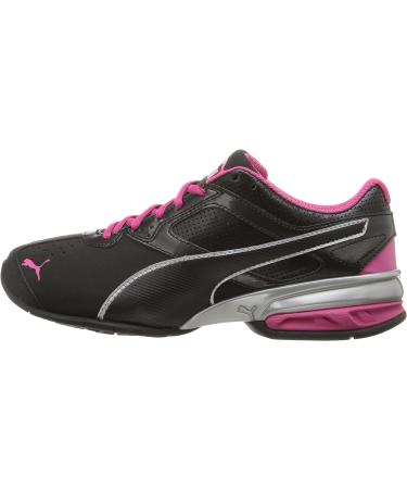 PUMA Women's Tazon 6 WN's FM Cross-Trainer Shoe - Black/Silver/Beetroot Purple - Size 7 - Buy Online on SooperMarket.com