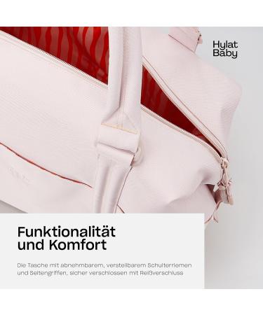 Hylat Baby Diaper Bag for Moms - Lightweight & Versatile Pink Carry Bag for On-the-Go | Shop Internationally - Buy Online on SooperMarket.com