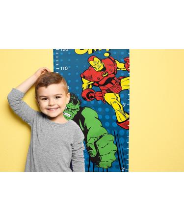 Marvel Avengers Whoom 170cm Height Kids Growth Chart Blue - Poly-Canvas - Buy Online on SooperMarket.com