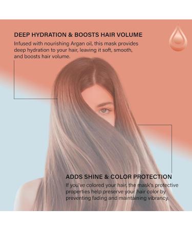 Gold Series Deep Conditioning Hair Mask - Moisturizing Argan Oil Treatment for Dry Damaged Hair - 18.6 Oz Volumizing Conditioner - Buy Online on SooperMarket.com