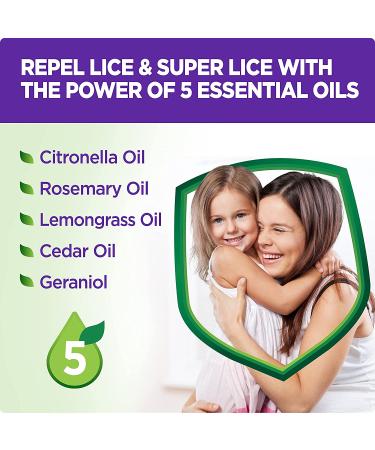 Lice Shield Leave in Spray 5 Fl Oz - Repels Lice with Essential Oils - Buy Online on SooperMarket.com