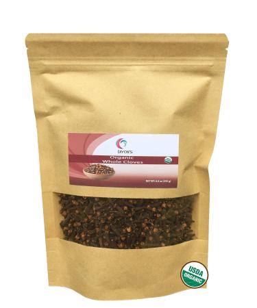 Organic Whole Cloves 8.8 oz (250 g) 8.8 Ounce (Pack of 1)