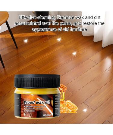 Wood Wax for Furniture | Waterproof Furniture Wax | Wood Seasoning Beewax Natural Beeswax Wood Furniture Cleaner and Polish for Wood Doors Tables Chairs Cabinets Acime - Buy Online on SooperMarket.com