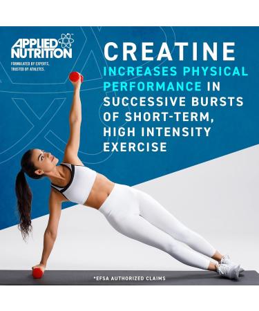 Applied Nutrition Creatine 3000 - High Strength 3000mg Capsules - Boost Physical Performance - 120 Capsules - Buy Online on SooperMarket.com