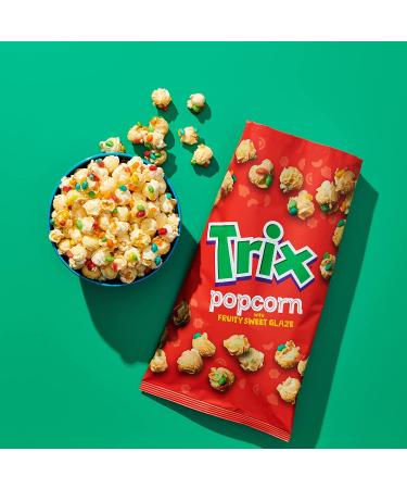 Trix Popcorn Snack with Fruity Sweet Glaze - 7 oz Snack Bag - Buy Online on SooperMarket.com