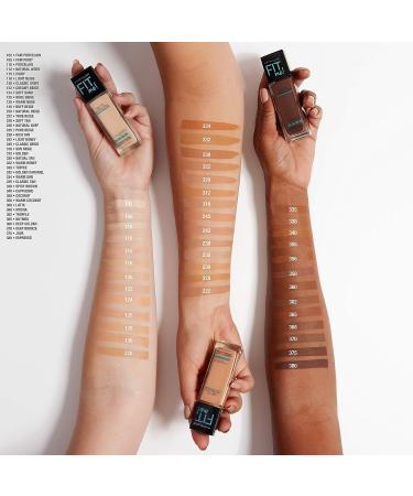 Maybelline Fit Me Dewy + Smooth Foundation 2-Pack - 228 Soft Tan - Buy Online on SooperMarket.com