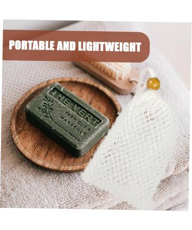 PLAFOPE 2 Pcs Soap Bath Sponge Swirl Bathing Soap Net Handmade Soap Shower Face Sponge Nylon - Buy Online on SooperMarket.com