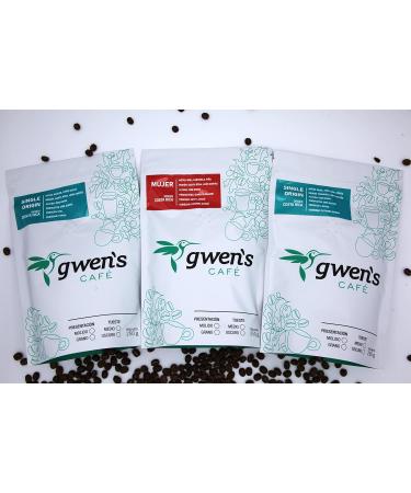 Gwen's - Roasted Coffee Medium Roast Ground Costa Rica 3 Pack of 250 g c/u Flavor Box - Buy Online on SooperMarket.com