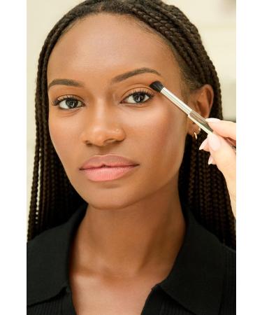 Trish McEvoy Women's Brush 23 - Petite Angled Crease Contour | 1 Count | Ideal for Precise Makeup Application - Shop Internationally - Buy Online on SooperMarket.com