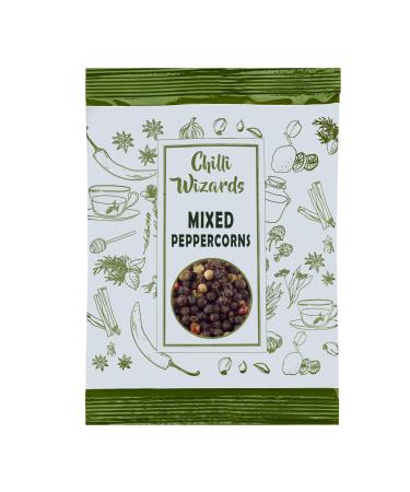 Mixed peppercorns 5 Pepper Mix 100g Chilli Wizards