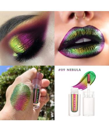 Multichrome Duochrome Liquid Eyeshadow - Chameleon Sparkle & Waterproof Metallic Glitter - High Pigmented & Longlasting Formula for Colorful & Bright Eye Looks - Buy Online on SooperMarket.com