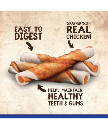 Zoe Better Than Rawhide Dog Treats - Roast Chicken with Thyme & Rosemary - 152g (5.4 oz) - 4 Large Twists - Buy Online on SooperMarket.com