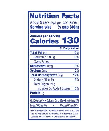 Dole California Seedless Raisins  Dried Fruit  Healthy Snack  12 Oz - Buy Online on SooperMarket.com