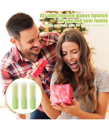 10-Pack Green Lipstick Case Containers | Empty Lip Balm Tubes for DIY Homemade Lip Balm | 4g Plastic Sleeves - Buy Online on SooperMarket.com
