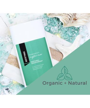 Rustic MAKA Natural Deodorant - Mystic River Scent Prebiotic & Cruelty-Free Aluminum & Paraben-Free Continuous Odor Control for Men & Women - Buy Online on SooperMarket.com