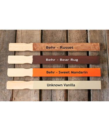 Wooden Paint Stir Sticks - Rewiss 10 Inch Paint Sticks Stirrers for Paddles Resin or Wood Craft Sticks Garden and Library Markers(Pack of 50) 10 inch(50pcs) - Buy Online on SooperMarket.com