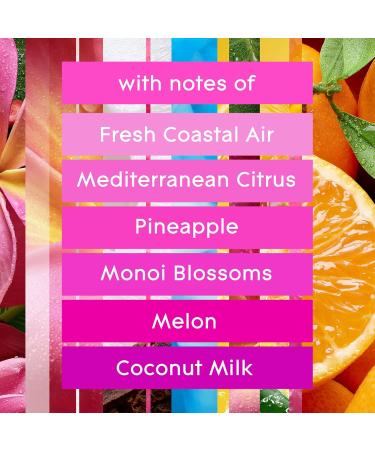 Glade 2in1 Scented Candle Coastal Sunshine Citrus + Exotic Tropical Blossoms Air Freshener Infused with Essential Oils for Home Fragrance 1 Count Coastal Sunshine Citrus & Exotic Tropical Blossoms - Buy Online on SooperMarket.com