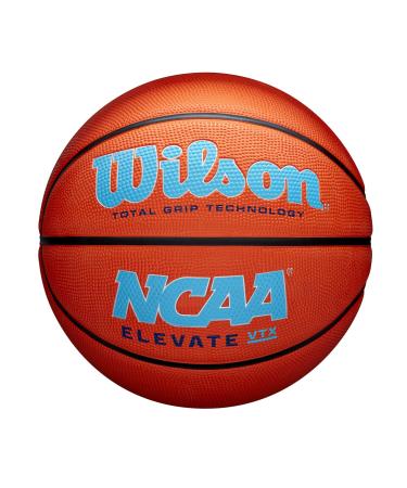 Wilson NCAA Outdoor basket balls - 74.9 cm 72.4 cm 70.5 cm VTX increase size 7 - 29.5 "Orange/evening red in a zigzag pattern (Sunset Chevron)