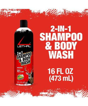 Buy Lethal ProHunting Shampoo and Body Wash 16-Ounce - Best International Shipping & Quality Grooming for Hunters - Buy Online on SooperMarket.com