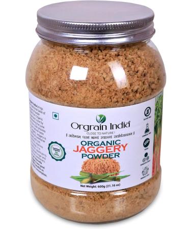 Orgrain India Organic Jaggery Powder 21.16 Oz | Hand Crushed Gur Powder | Organically Grown | No Preservatives Added | No Artificial Flavors - Buy Online on SooperMarket.com