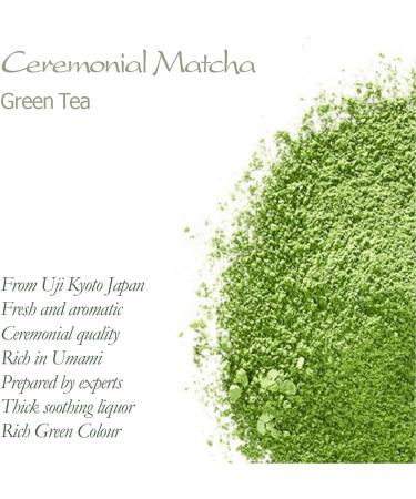 Ceremonial Grade Matcha Green Tea - From A Small Artisan Farm - Japanese Green Tea Powder - From Japan 30g - Buy Online on SooperMarket.com