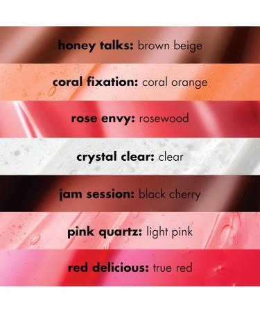 e.l.f. Glow Reviver Lip Oil Nourishing Tinted Lip Oil For A High-Shine Finish Infused With Jojoba Oil Vegan & Cruelty-Free Crystal Clear Crystal Clear 7.6 ml (Pack of 1) - Buy Online on SooperMarket.com