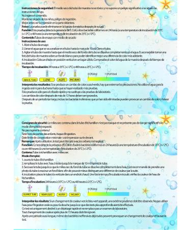 Medasa Coliform & E. Coli Water Test - Reliable Drinking & Well Water Testing Kit (1x Set) - International Shipping Available - Buy Online on SooperMarket.com