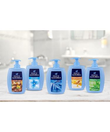 Felce Azzurra Liquid Soap White Musk - Fresh Citrus Fragrance - 2 Pack (300 ml each) - International Shipping Available - Buy Online on SooperMarket.com