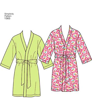 Simplicity 1563 Easy-to-Sew Unisex Pajama Pattern Kit | Sizes XS-XL - Buy Online on SooperMarket.com