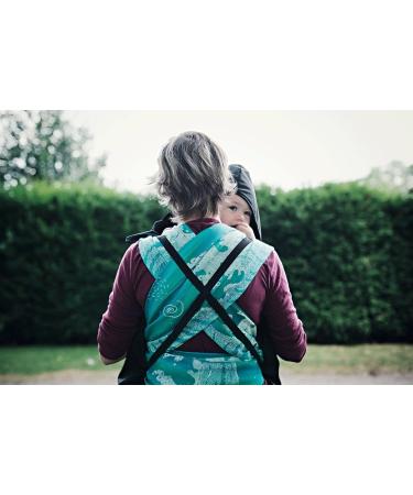 BundleBean Babywearing Fleece Lined Cover - Waterproof Sling and Carrier Cover | All-Weather Protection | Plain Black - Buy Online on SooperMarket.com