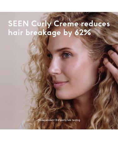 SEEN Curly Creme - Fragrance Free Curl Defining Styling Hair Cream for Sensitive Skin - Buy Online on SooperMarket.com