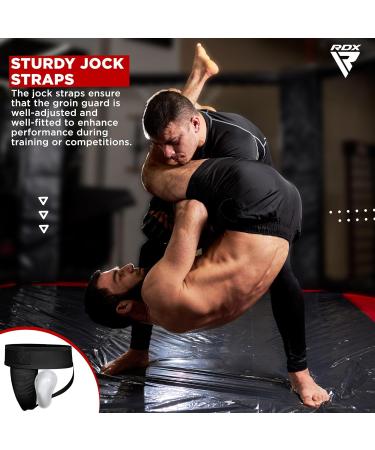 Buy RDX Deep Protection Men's Boxing Jockstrap | Ultimate Testicular Protection for MMA Kickboxing & Muay Thai - Men s Groin Guard Cup - Buy Online on SooperMarket.com