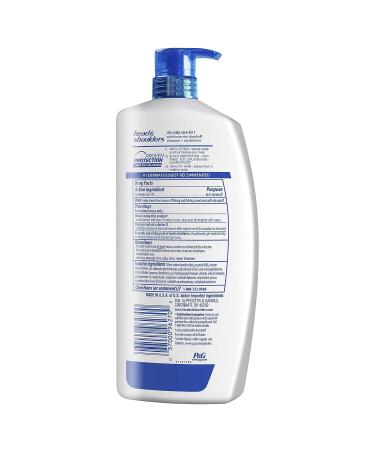 Head and Shoulders Dry Scalp Care with Almond Oil 2-in-1 Anti-Dandruff Shampoo + Conditioner 32.1 fl oz - Paraben Free - Buy Online on SooperMarket.com